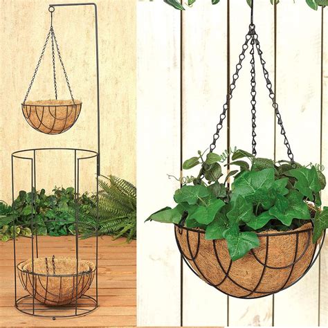 metal wire hanging baskets